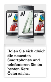 Holen Sie sich gleich die neuesten Smartphones und telefonieren Sie im besten Netz Österreichs